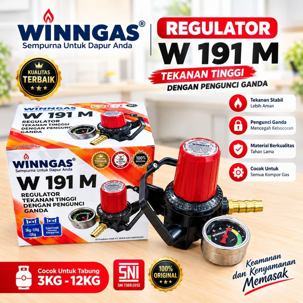 REGULATOR WINN HIGH PREASURE 191 METER