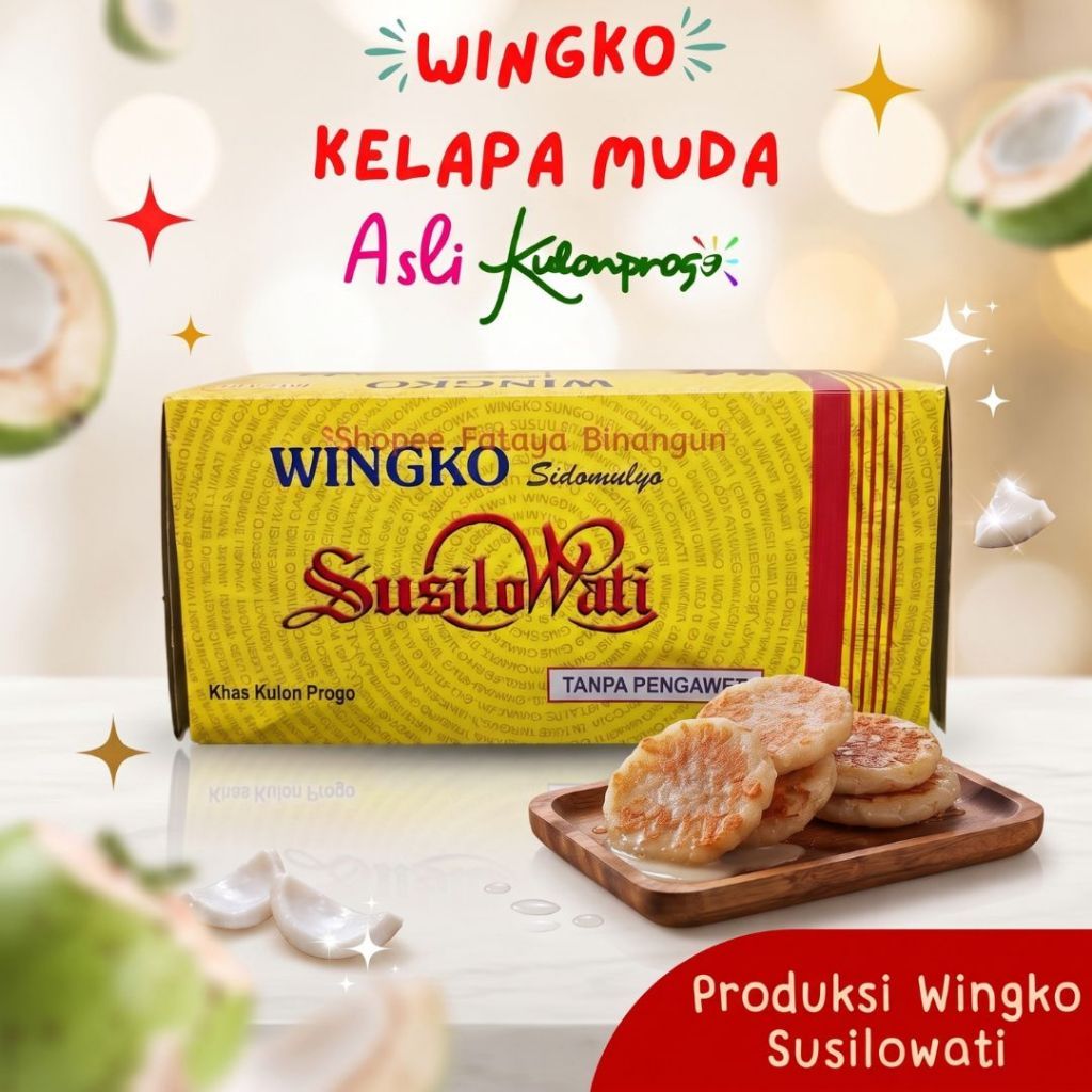 Wingko Babad Winko Babat Kelapa Muda Susilowati Sidomulyo Asli Kulon Progo Jogja Makanan Tradisional