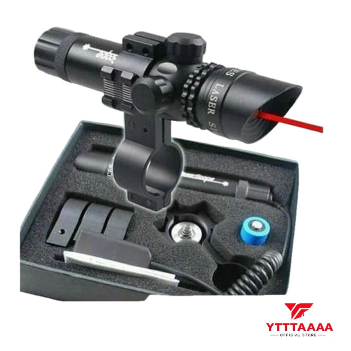 Tactical Red Dot Laser Gun Laser Scope Dot Merah