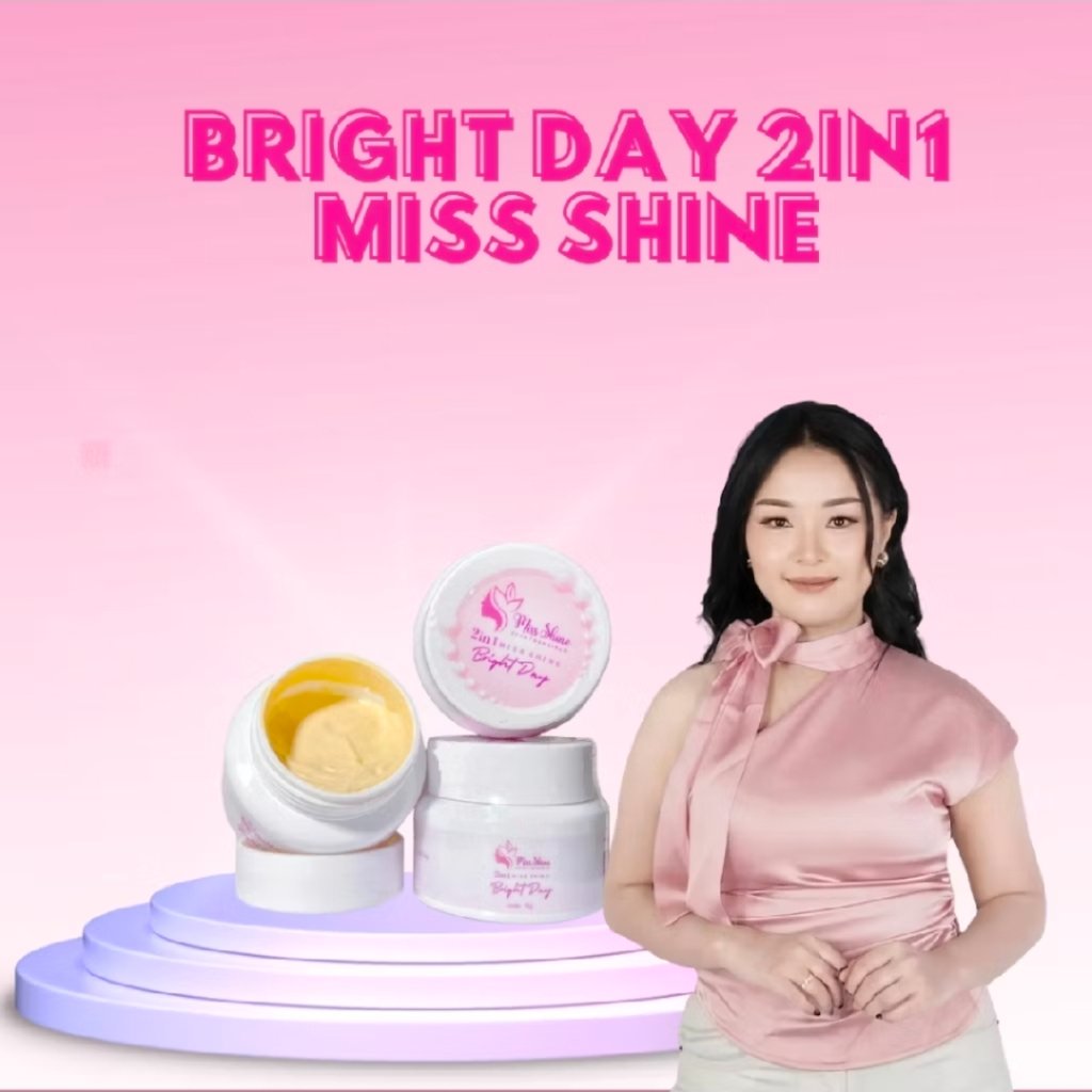 Miss Shine Bright Day Cream 2in1 Original BPOM