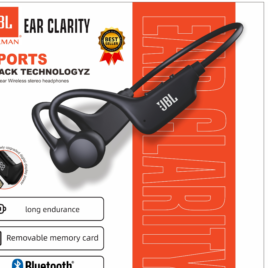JBL U9 Bone Conduction Earphone BT5.3 IPX8