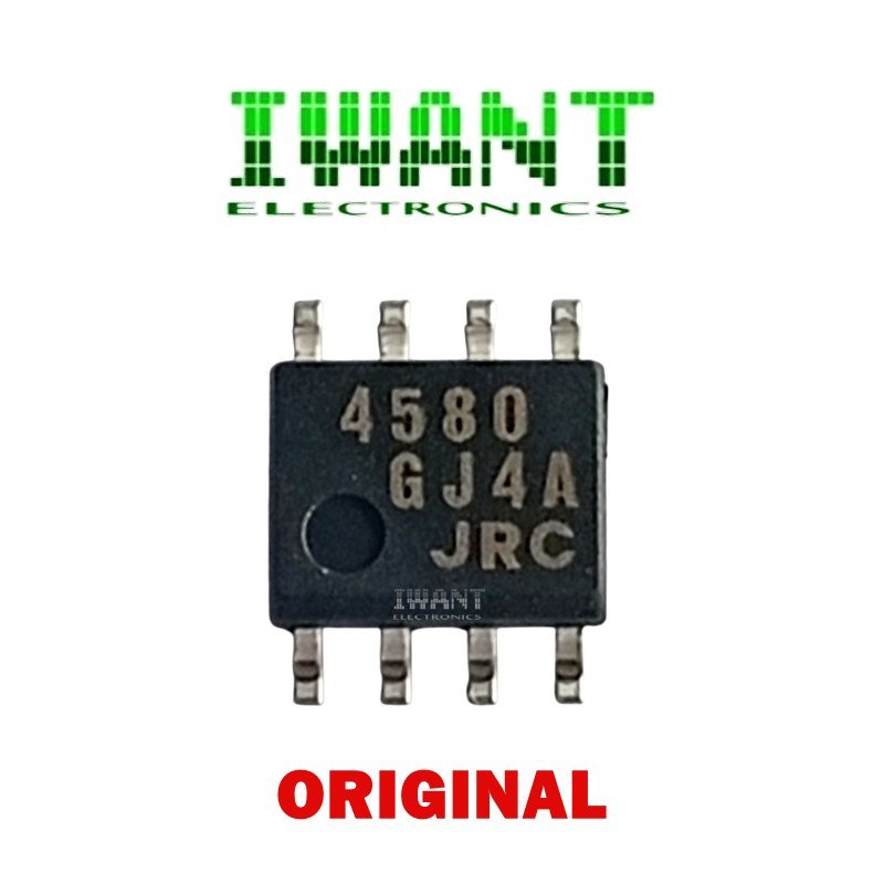 4580 SMD ORIGINAL IC JRC4580 NJM4580 SMD JRC 4580 SMD NJM 4580 SMD 8PIN