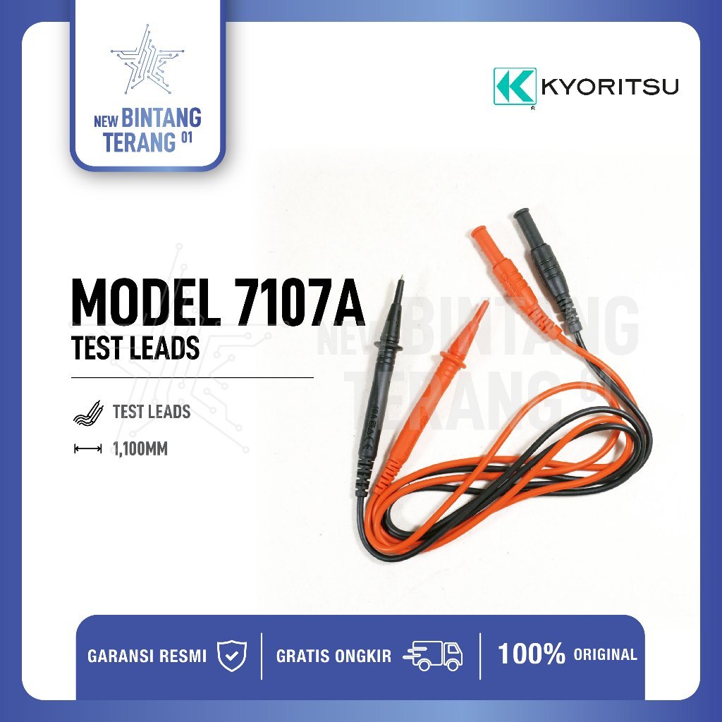 Kabel kyoritsu 7107A untuk kyoritsu 2002pa 2003a 2009R