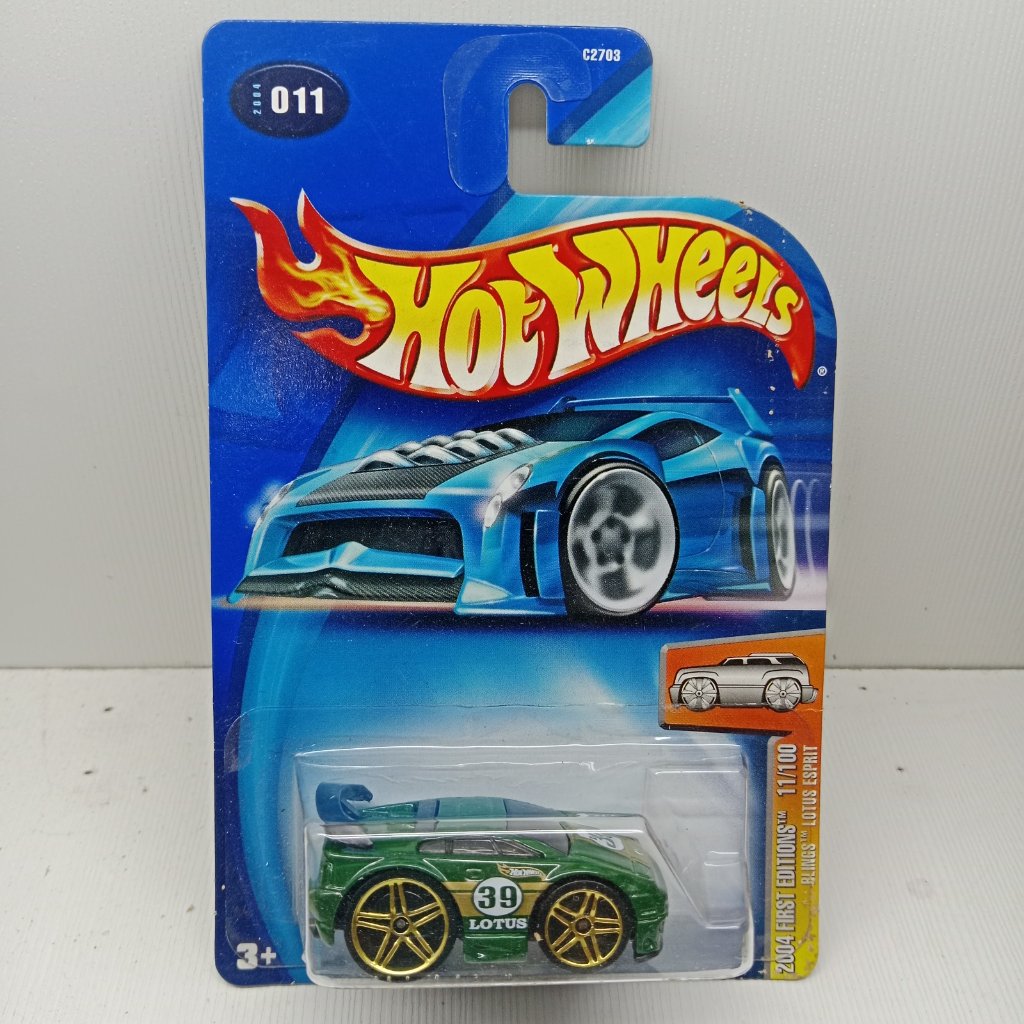 HotWheels   BLINGS LOTUS ESPRIT  LWA-GG-350card bubble 97%