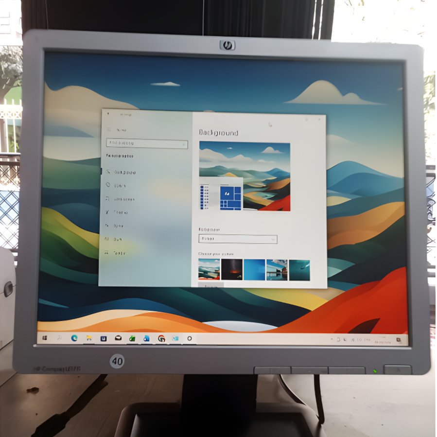 Monitor Komputer HP Compaq 17 Inci Kotak Cocok Untuk Kasir CCTV Admin - SKU 40