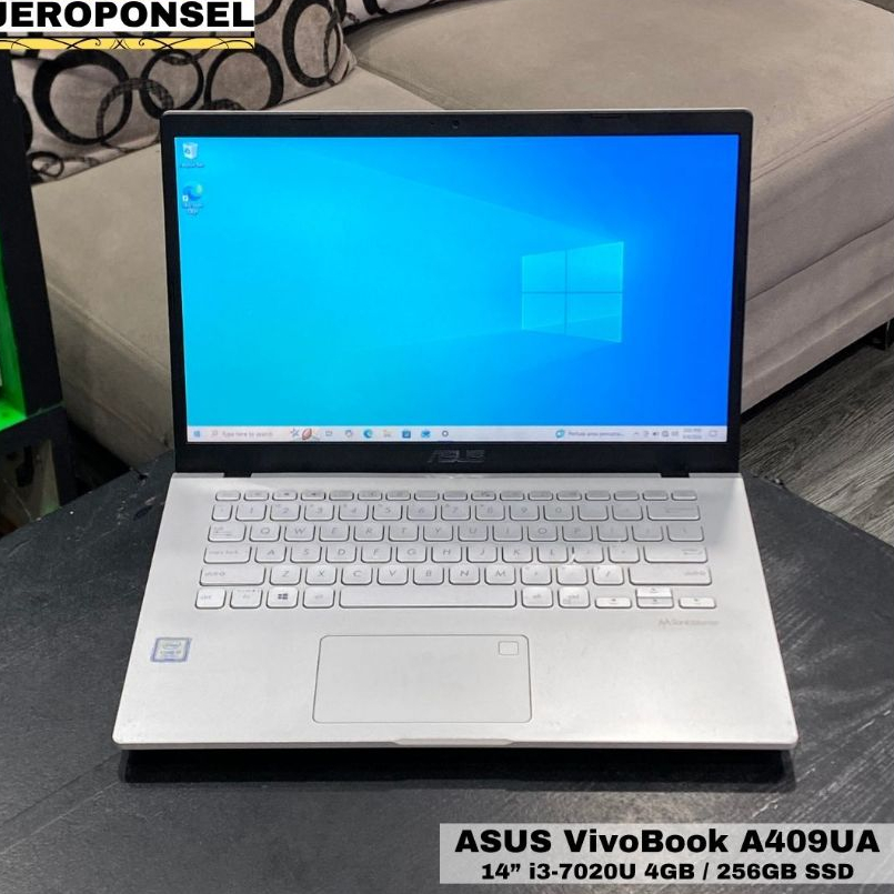 ASUS VIVOBOOK A409UA 14” i3-7020U 4GB / 256GB SSD