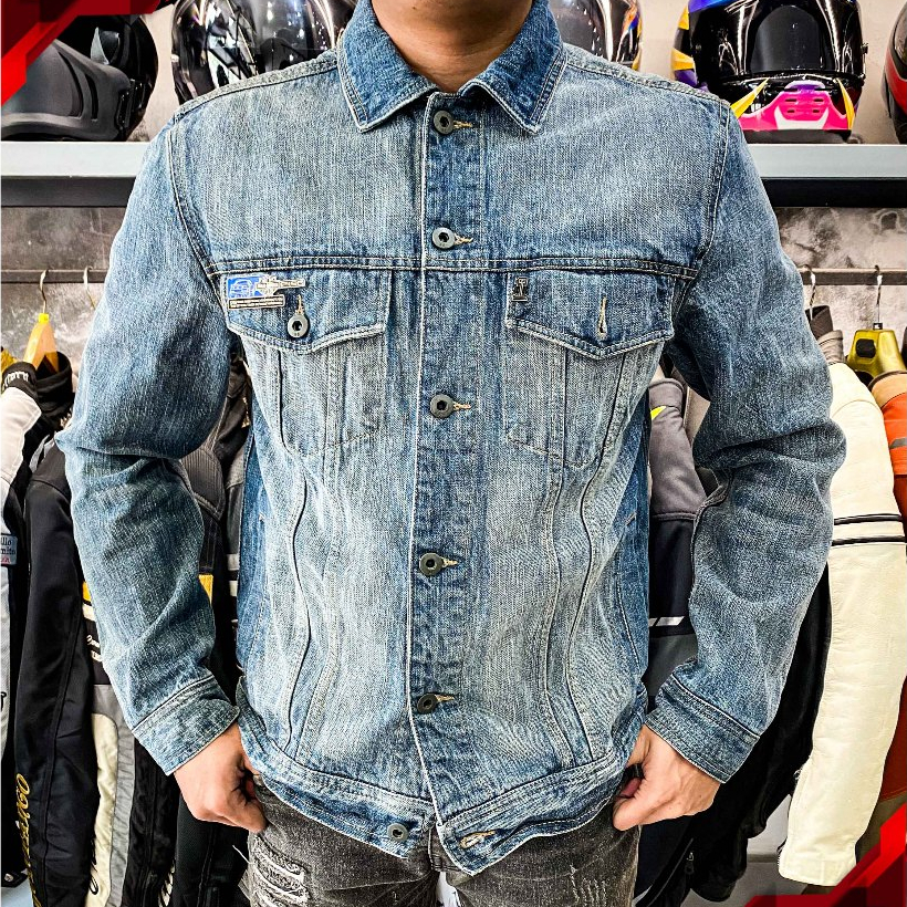 Jacket Harley Davidson Jeans Wash Original Second 2nd Bekas RCX