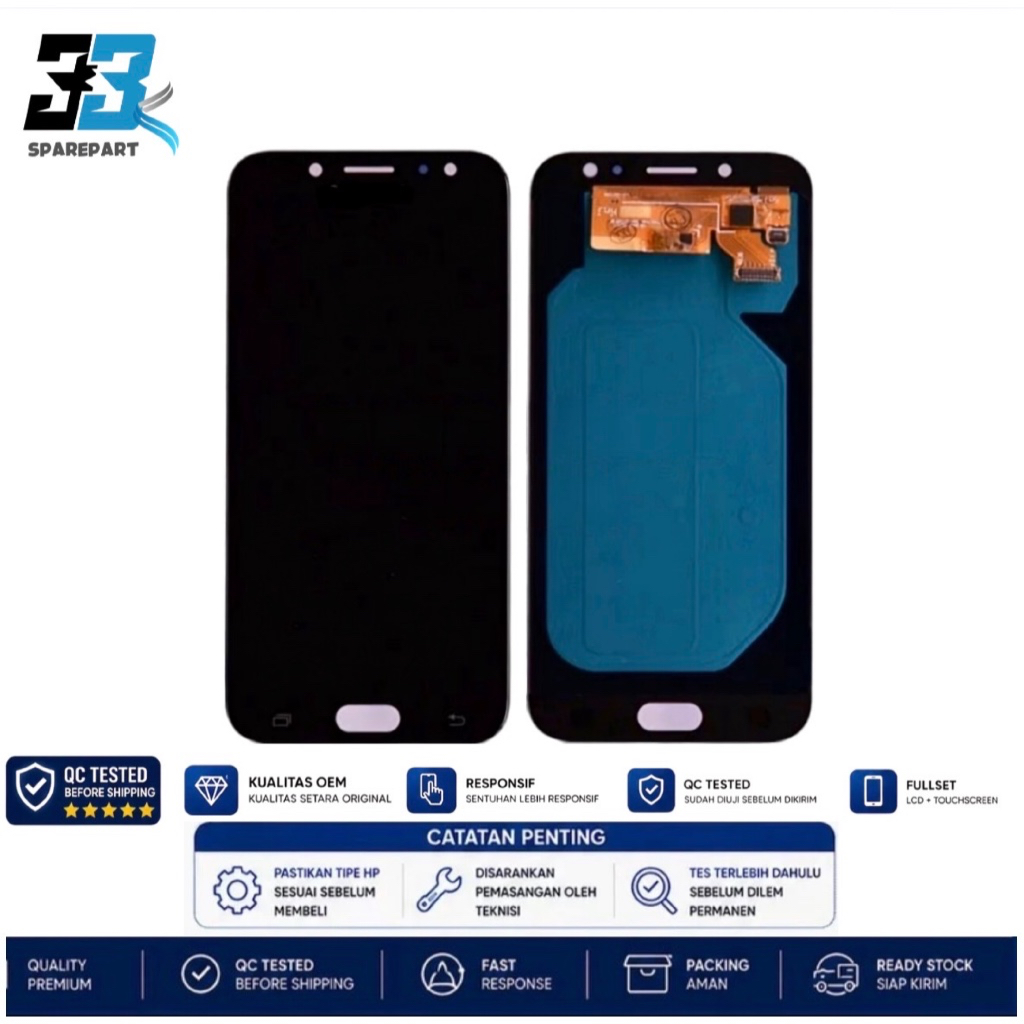 LCD TOUCHSCREEN SAMSUNG J730 / J7 PRO (2017) ORI LCD FULLSET