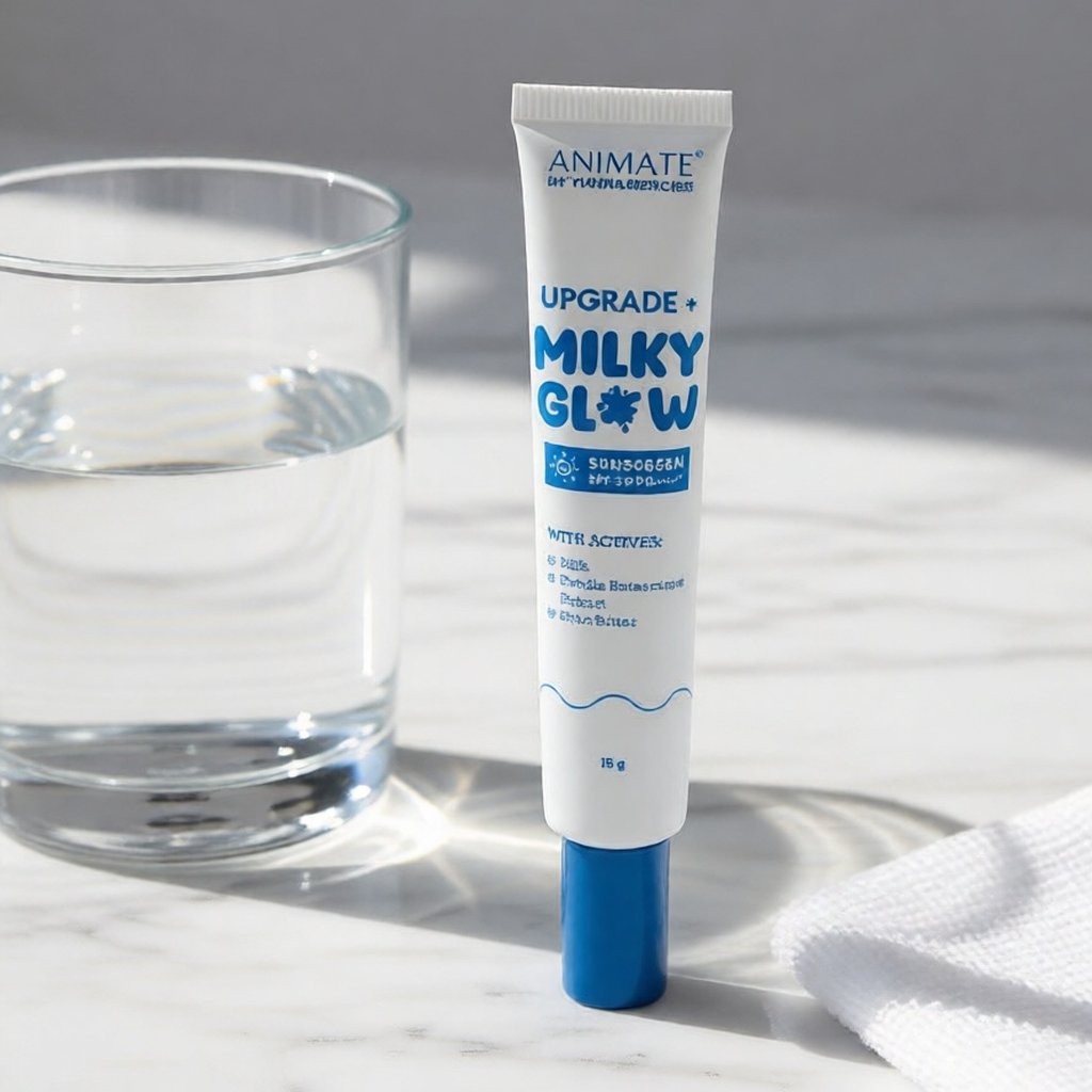 MEMEY | ANIMATE Milky Glow Sunscreen 15gr