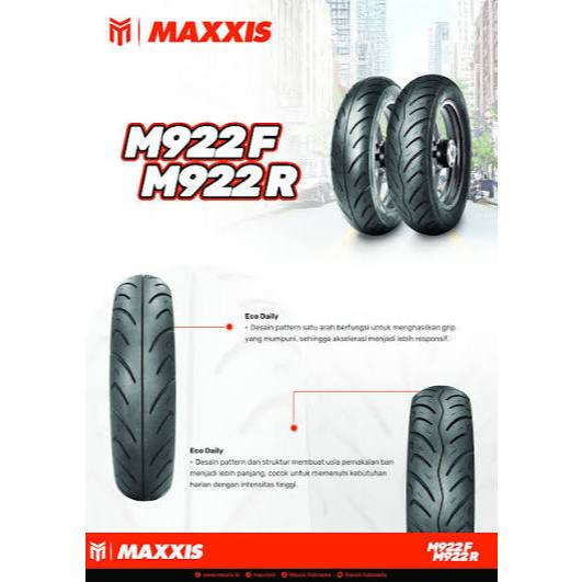 BAN MOTOR MAXXIS TUBETYPE M922 F/R