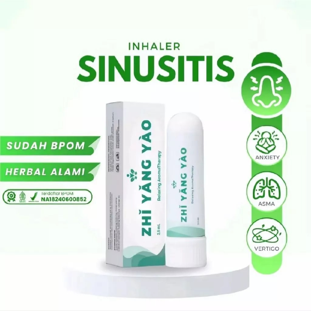 BISA COD ZHI YANG YAO ORIGINAL - Inhaler Aromaterapi Sembuhkan Asma dan Gejala Insomnia Zhi Yang YAO