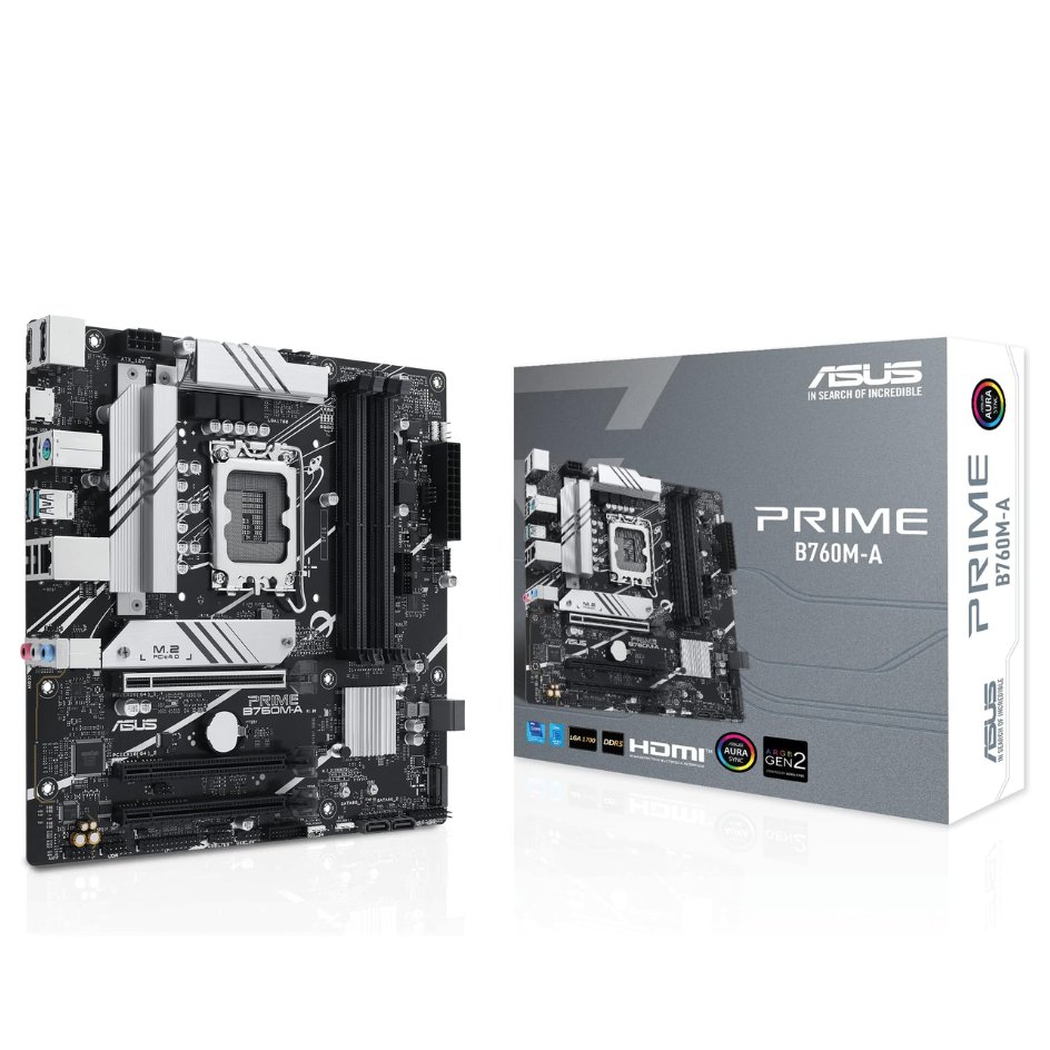 MOTHERBOARD ASUS PRIME B760M-A – Motherboard Intel B760 LGA1700 DDR5