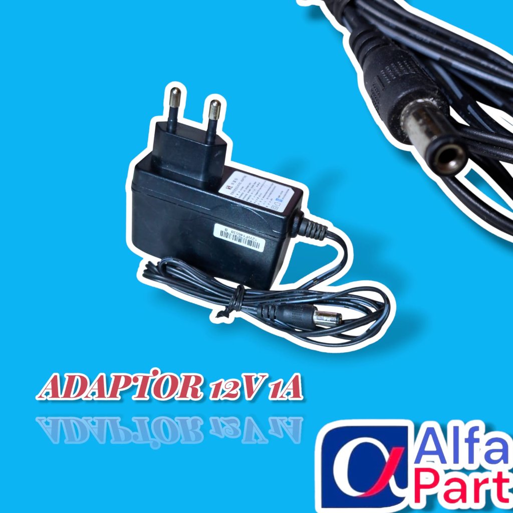ADAPTOR 12V 1A ADAPTOR 12V 1A BAGUS