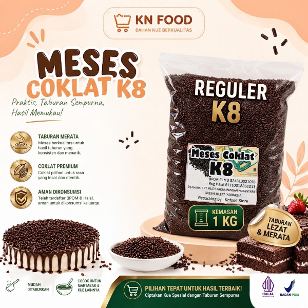Coklat Meses / Meises 1kg Coklat Meses / Meises  1kg