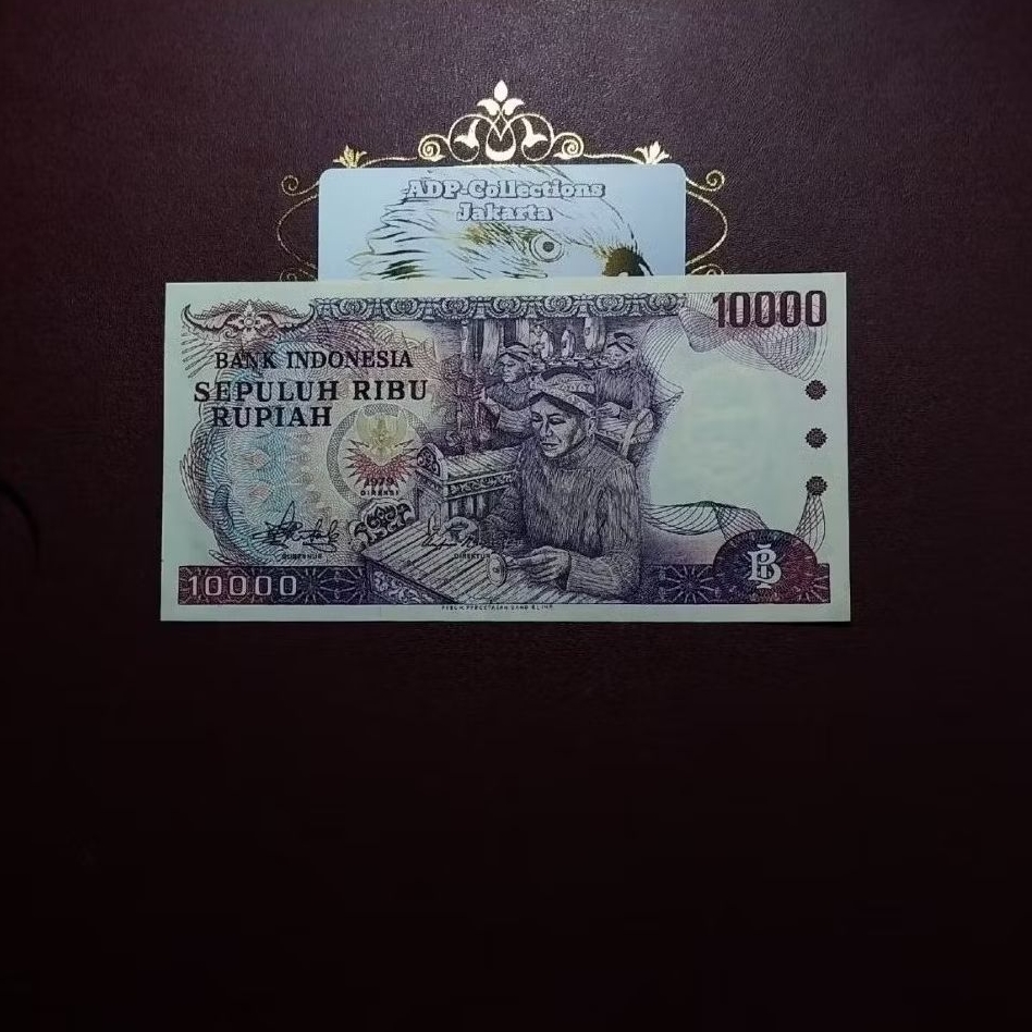 Uang Kuno 10000 Gamelan 1979