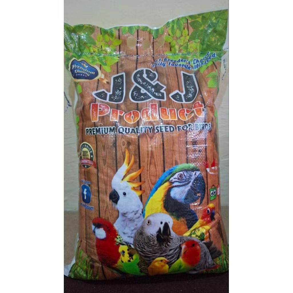 Pakan Burung 10kg J&J Parrot Pharmacy Mix (PPM+)
