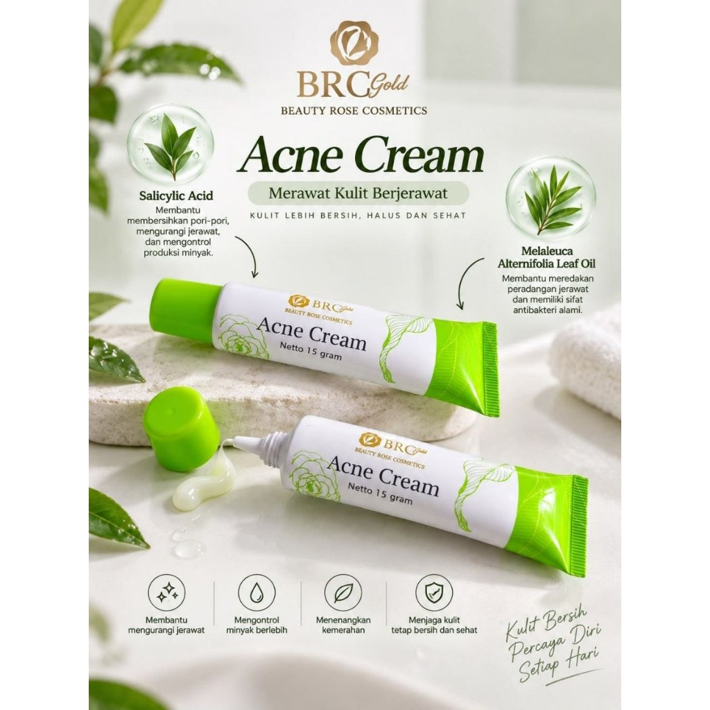 Acne Cream - BRC GOLD COSMETICS Beauty Rose