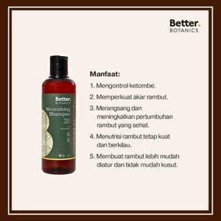 HDI Nourishing Shampoo • Better Botanics ( Original HDI Origins™ )