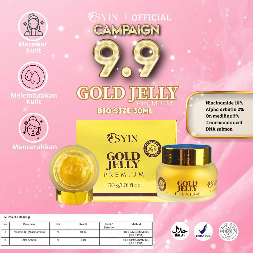 osyin glow gold jelly booster 30gr