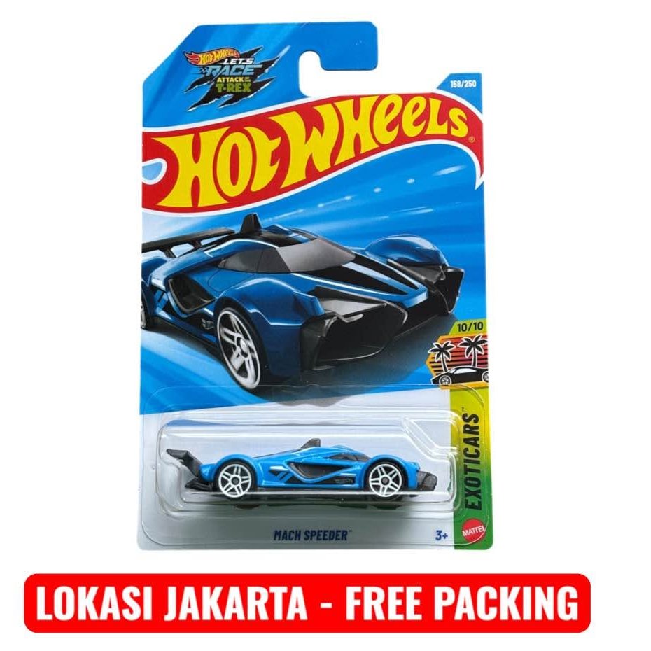 Hot Wheels Mach Speeder Biru Lot P 2026