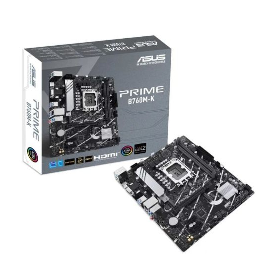 MOTHERBOARD ASUS PRIME B760M-K – Motherboard Intel B760 LGA1700 DDR5