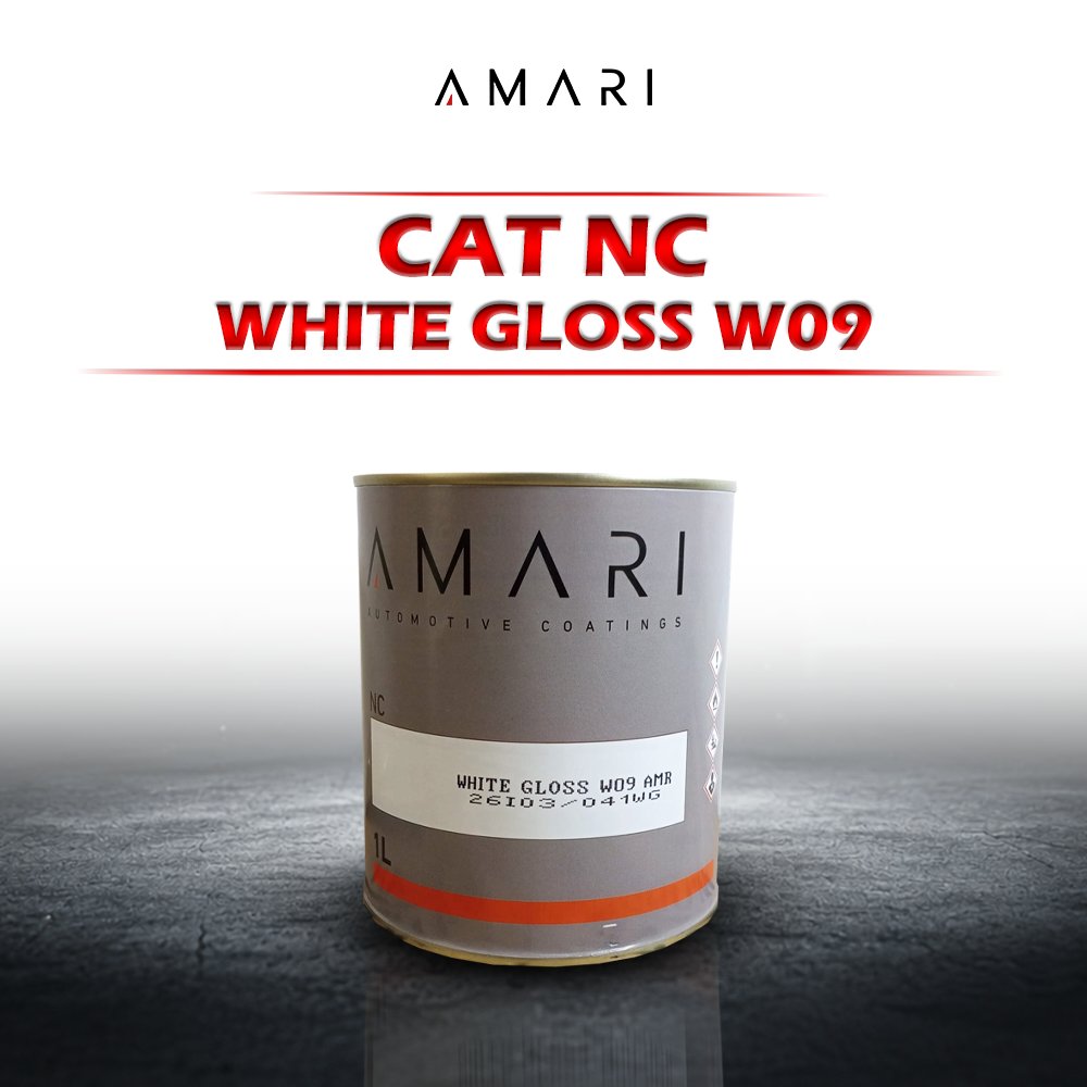 AMARI CAT NC WHITE GLOSS W09 / CAT NC 1 LITER / HIGH QUALITY / WHITE GLOSS W09