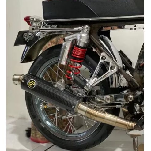 Kenalpot Knalpot PEKAJAMAN SLINCER CARBON CB GL MP Tiger Pekajaman Original knalpot Pekajaman muffle