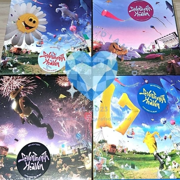 READY STOCK - SEVENTEEN 11th Mini Album - SEVENTEENTH HEAVEN - SEALED / UNSEALED - FIRST PRESS - REG