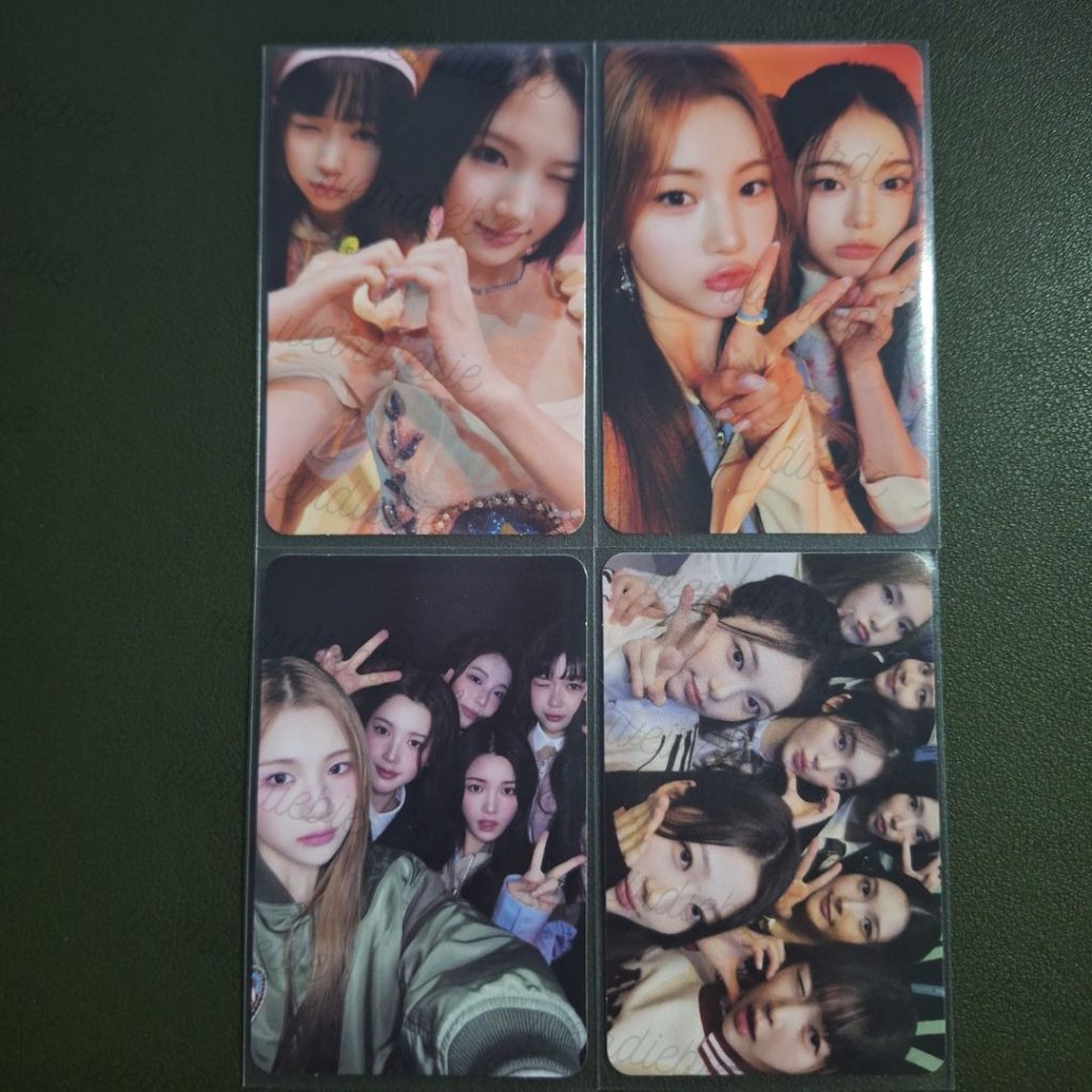HEARTS2HEARTS OFFICIAL PHOTOCARD PC H2H THE CHASE PHOTOBOOK PB PACKAGE VERSION UNIT CARMEN JIWOO ANA