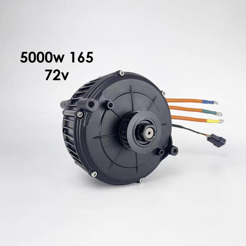 dinamo motor listrik mid drive middrive QS motor 5KW 72V 5000W 165