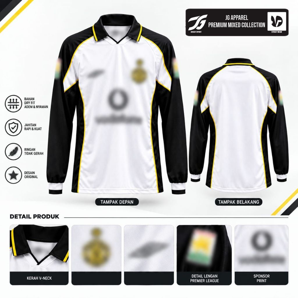 JERSEY RETRO MU (2001-2002)||PREMIUM CUSTOM FULLPRINTING