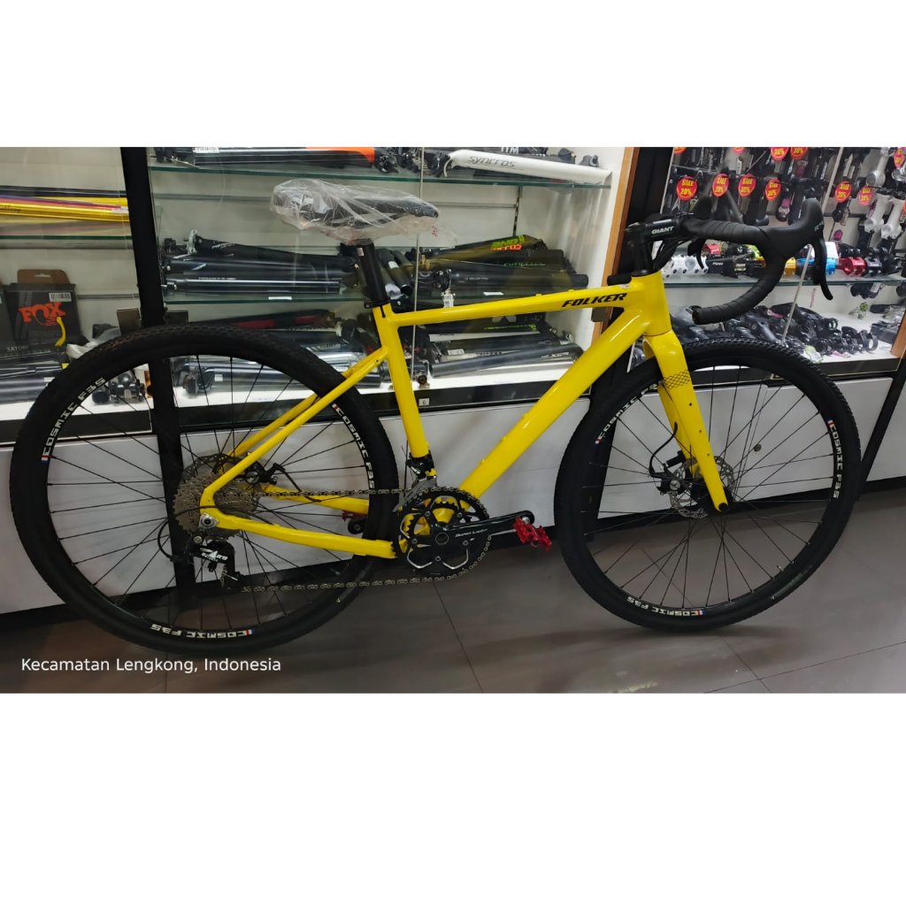 Sepeda Folker Gravel alloy LTWOO 11 speed