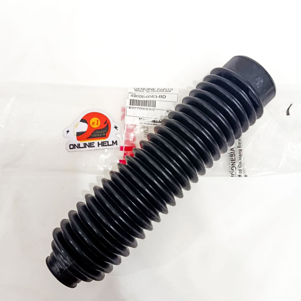 KARET PELINDUNG SHOCK DEPAN KLX 150 L KLX 140 KLX 230 KAWASAKI ORIGINAL