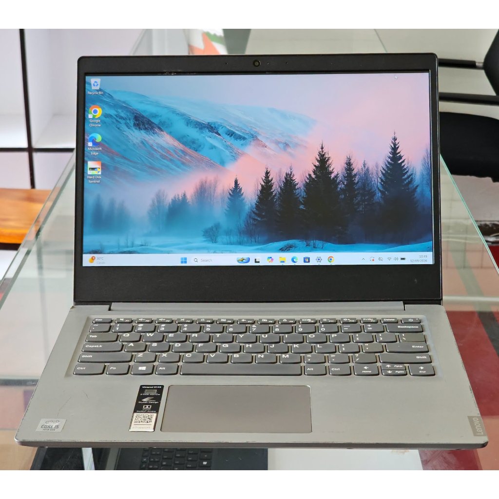 Lenovo ideapad S145 Intel Core i5 Gen 10 Ram 8 GB SSD 512 GB intel iris Slim Ringan dan Kencang Prem