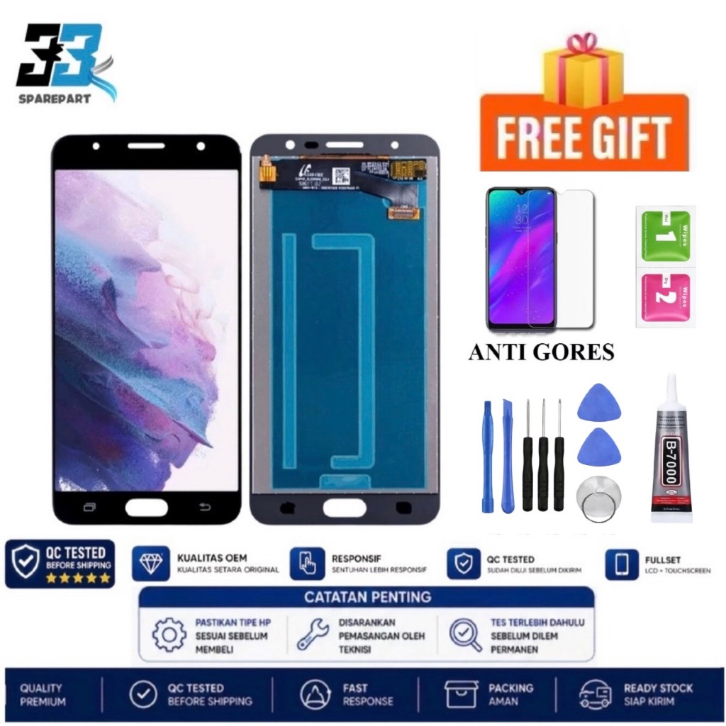 LCD TOUCHSCREEN SAMSUNG J7PRIME / G610 / J7 PRIME - lcd fullset