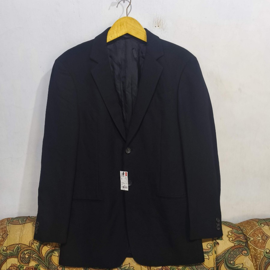 ARMANI BLACK BLAZER | GIORGIO ARMANI JAS HITAM SIZE L