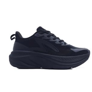 SEPATU RUNNING SPECS AIRGLIDE BLACK DARK GREY