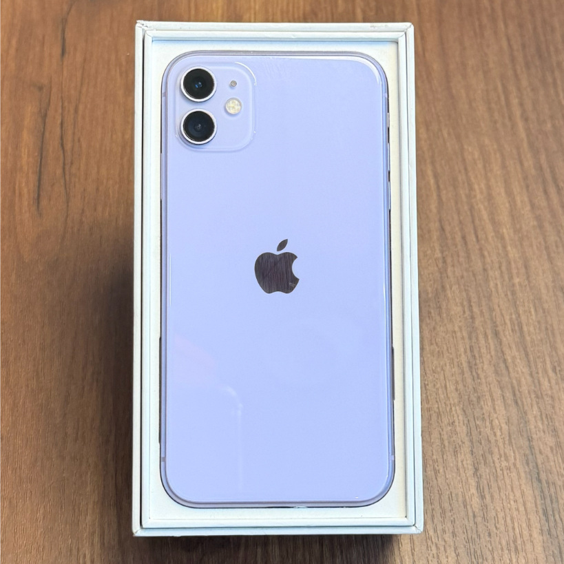 Iphone 11 Second iBox 64 GB Purple - 4940 Hawkmall Handphone Iphone HP Bekas