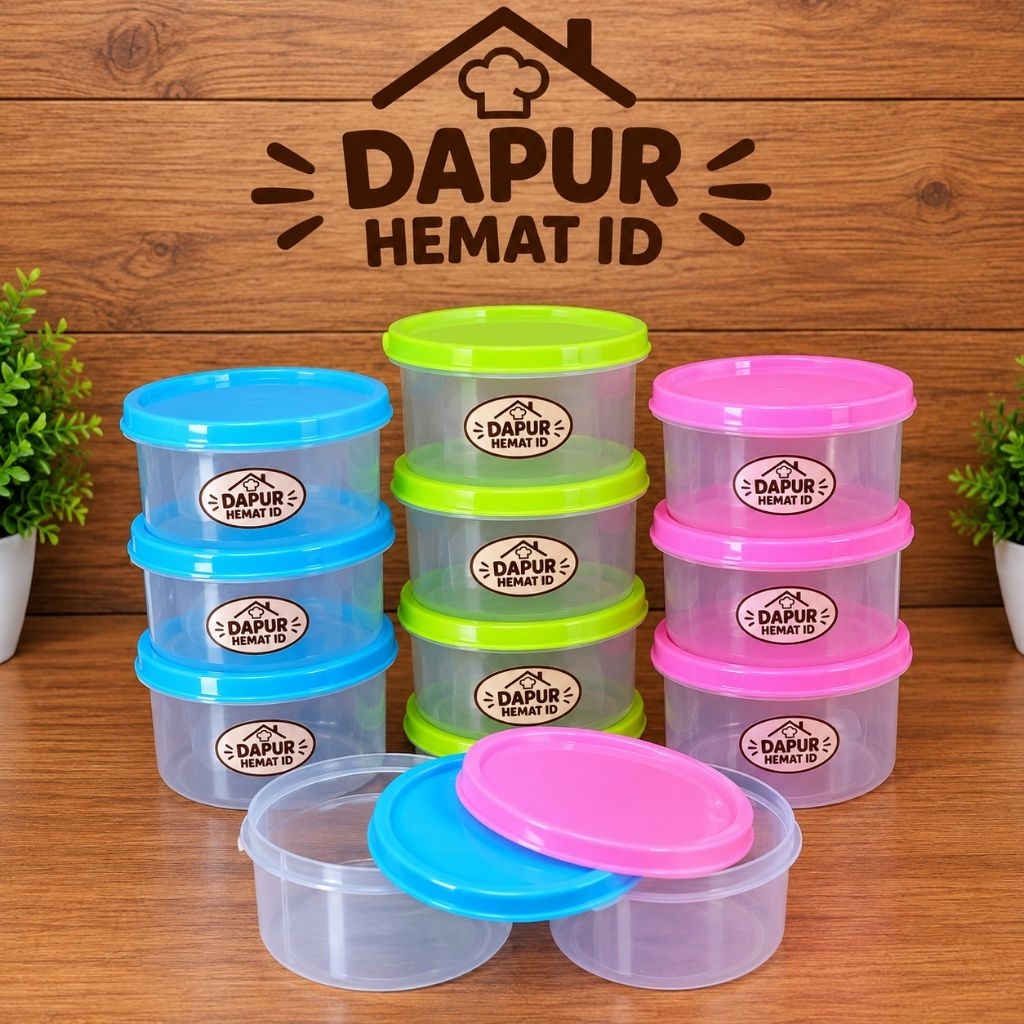Toples Kecil Plastik Sealware 100ml -  Serbaguna, Warna Acak