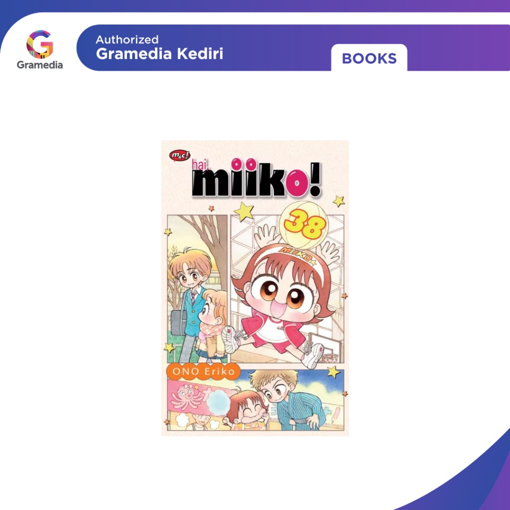 Gramedia Kediri - Hai, Miiko 38 - Reguler