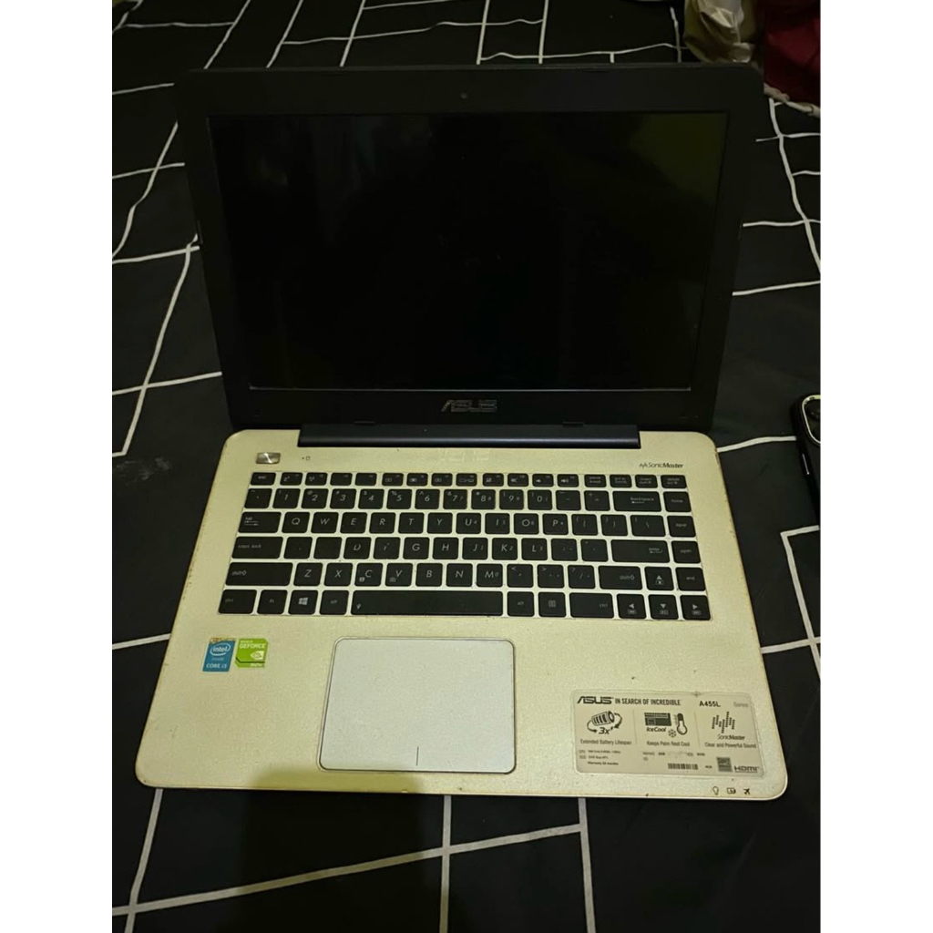 Laptop Asus A455L ram 10gb Nvidia