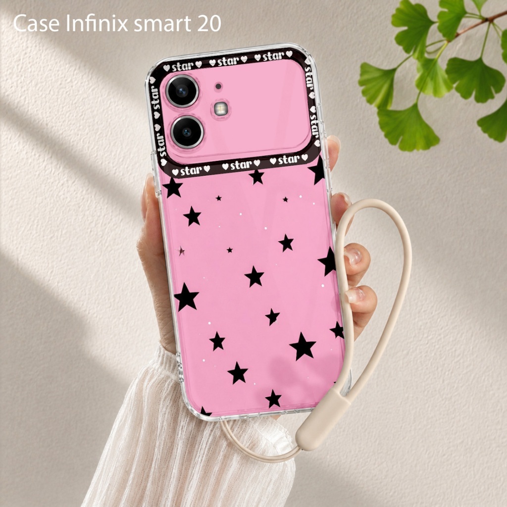 Case +TALI Hp Untuk Infinix Smart 20 10 10 Plus Note Edge Note 60 60 Pro Gt 30 Pro 10 Pro Smart 9 8 