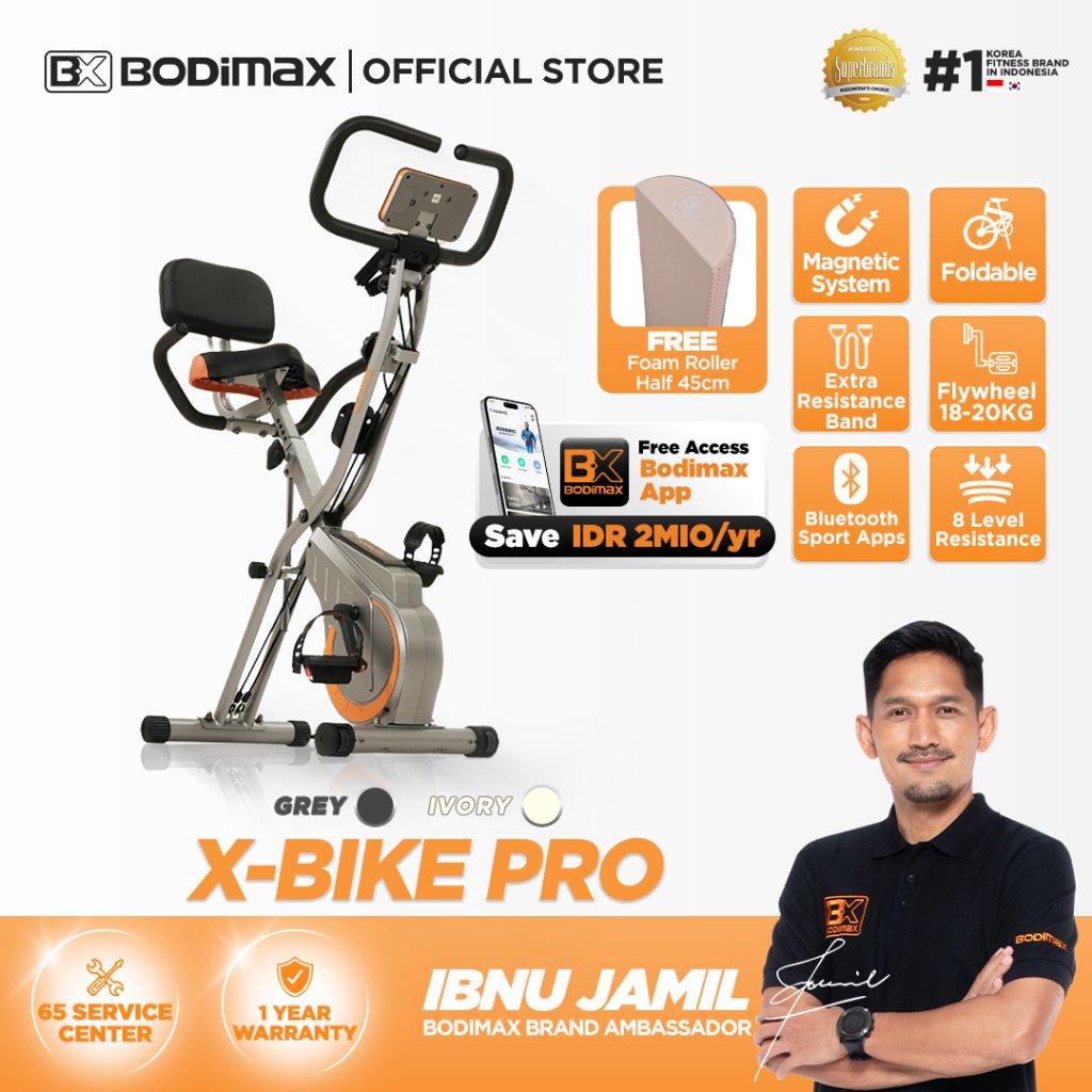Bodimax X-Bike Sepeda Statis
