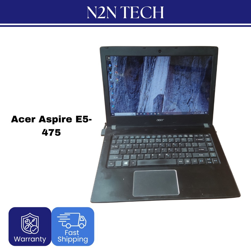 Acer Aspire E5-475 Intel Core i3-6006U RAM 4GB HDD 500GB