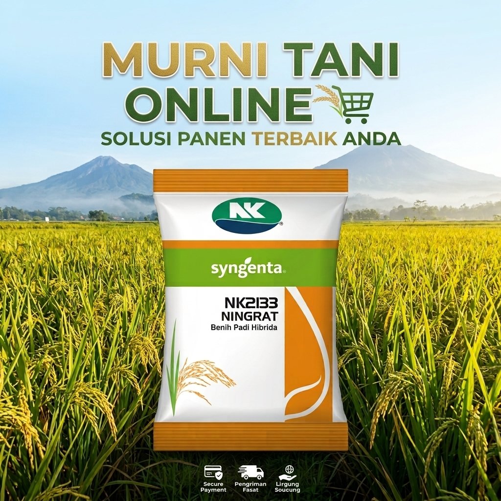 PROMO Benih Padi NK2133 Ningrat Original 1Kg Produksi Syngenta
