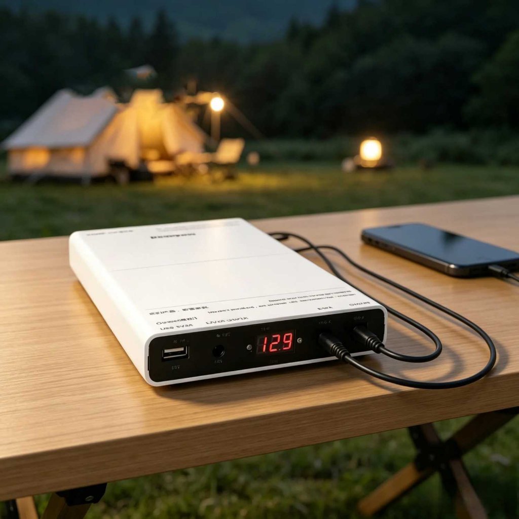 Mini UPS DIY Power Supply Backup Router 12 Slot