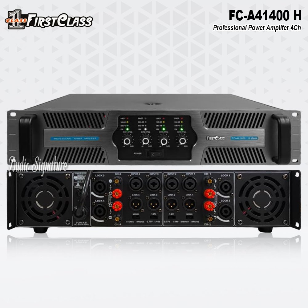 Power Amplifier FIRSTCLASS FCA41400 | FC A41400 | FC A 41400 Original