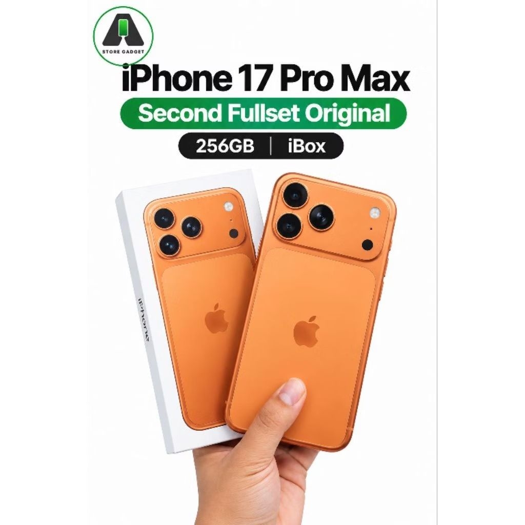 IP APPLE 17 PRO MAX 256GB SECOND IBOX ORIGINAL