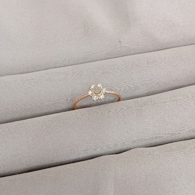 cincin emas 37,5% kadar muda variasi polos