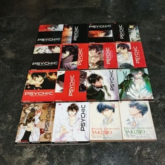 komik set : Psychic Detective Yakumo Vol 1-4 dan 1-2 BY Manabu Kaminaga
